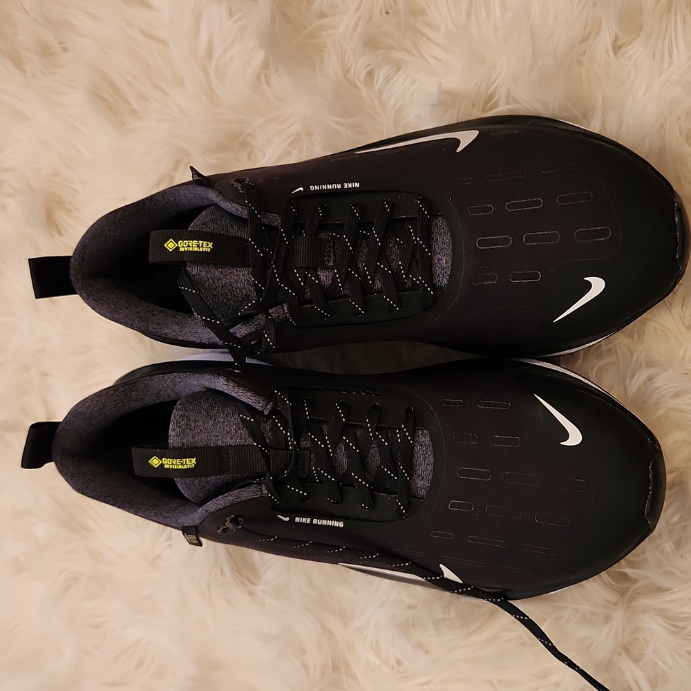 Nike ReactX Infinity Run 4 GORE-TEX Black-White-Anthracite-Volt US Size 11 - Picture 7 of 17